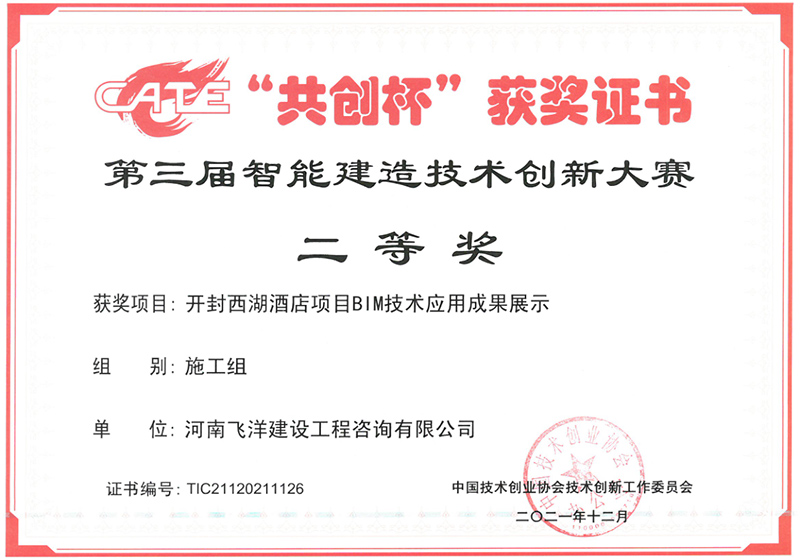 21”共创杯“二等奖